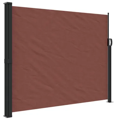 Obrázok produktu pre vidaXL Bočná výsuvná markíza hnedá 160x500 cm