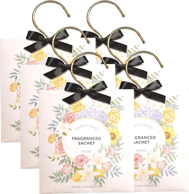 Produktbild von Duftsäckchen 6 Stück, Lavendel und Jasmin, für Kleiderschrank