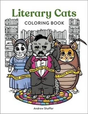 Obrázok produktu pre Literary Cats Coloring Book