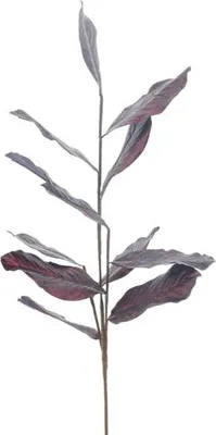 Productafbeelding van Kunsttak magnolia leaf red, 99 cm Hortus