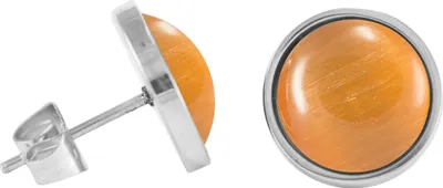 Produktbild von Chirurgenstahl Ohrstecker Elegance Farbe - Orange