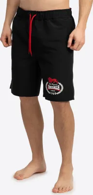Immagine prodotto di Pantaloncini da spiaggia da uomo regular fit VENTNOR Nero/Rosso/Bianco S Lonsdale