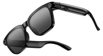 Produktbild von INF KI-Smartbrille, fotochrome Gläser, 8MP Kamera, TR90+PC, Bluetooth 5.4, Touch für Vlogging