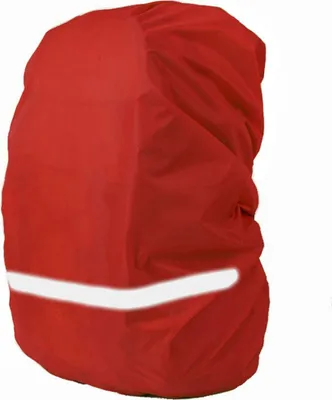 Produktbild von Regenschutz Rucksack Regenbezug Regenhülle Schutzhülle für Schulranzen S 18-25L Polyester Rot