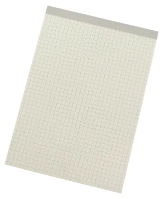 Produktbild von Notizblock 1251 DIN A5 RC 60g kariert 50 Blatt weiß Packung mit 10 Stück