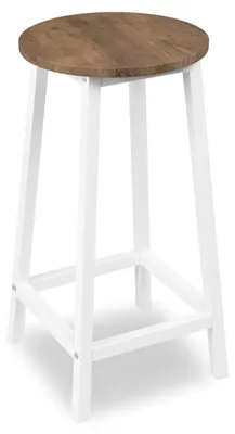Image de Hoker Flint Blanc, style rustique scandinave, en chêne vieilli