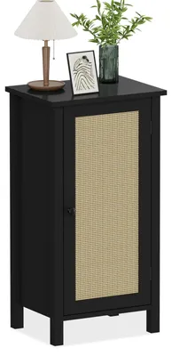 Produktbild von Nachttisch 70x40x82 cm Beistelltisch Nachtschrank Schlafzimmer Schwarz