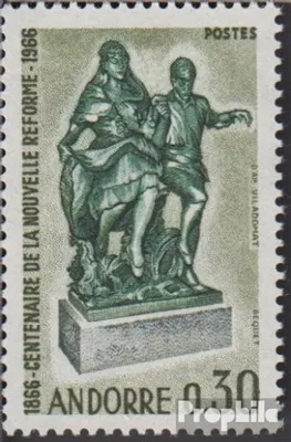 Produktbild von Briefmarken Andorra - Französische Post 1967 Mi 201 (kompl.Ausg.) postfrisch Staatsreform