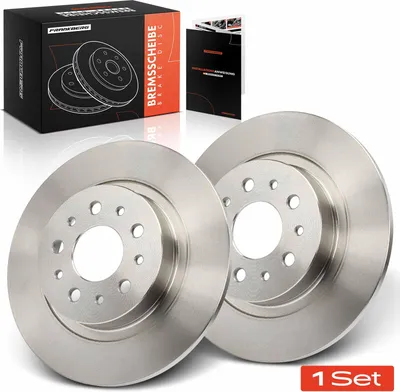 Produktbild von Frankberg 2x Bremsscheiben Hinterachse für Fiat 500L Tipo Kombi Schrägheck Stufenheck Bj ab 2013