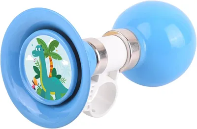 Imagen del producto de Timbre para bicicleta de metal, con sonido claro, fácil de instalar, ideal para bicicletas infantiles y patinetes