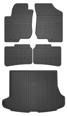 Immagine prodotto di Tappetini gomma SolidPRO + baule DryZone per Hyundai i30 I 2007-2012 5 pezzi