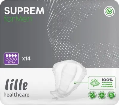 Image de Lille Suprem For Men Extra - 1 paquet de 14 protections