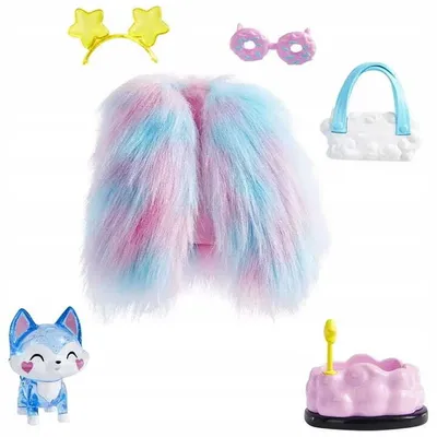 Produktbild von Barbie Extra Haustier+Kleid+Zubehör HDJ40