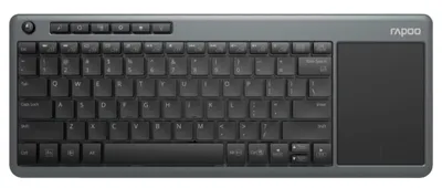 Immagine prodotto di Rapoo K2600 - Tastiera - con touchpad - senza fili - 2,4 GHz - QWERTZ
