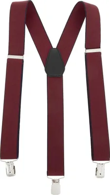 Obrázok produktu pre Šírka 3,5 cm Y-tvarové nohavice Bordeaux