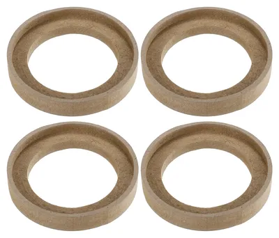4er-Set Abstandsringe für Lautsprecher, 8,9 cm, 18,3 mm dick