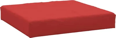 Obrázok produktu pre vidaXL Vankúš z palety červený 60x60x9,5 cm Oxford látka