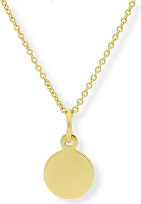 Produktbild von JuwelmaLux Anhänger 333/000 (8 Karat) Gold Gravurplatte JL14-02-0129