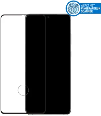 Produktbild von Mobilize Premium Samsung Galaxy S20 Panzerglas Gehärtetes Glas Displayschutz - Hüllenfreundlich - Schwarz