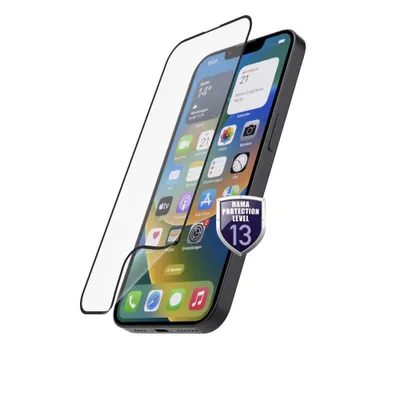 Produktbild von Hama Hiflex Eco, Apple, iPhone 15, Schlagfest, Kratzresistent, Schockresistent, Schwarz, Transparent, 1 Stück(e)