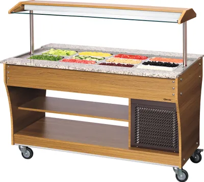 Produktbild von Bartscher Buffetwagen, kalt, 4x 1/1 GN