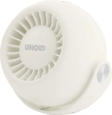 Zdjęcie produktu dla Unold Ventilator Breezy Bowl 86670, Kremowy, 9 cm, 1 went., 4 h, Wentylator ręczny, 6 W