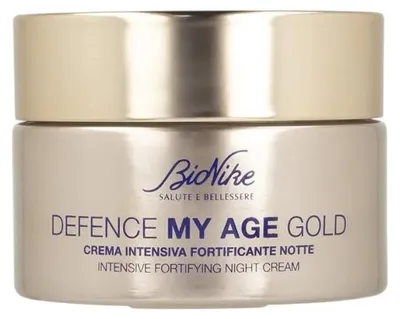Produktbild von BioNike, Defence My Age Gold, straffende, revitalisierende Nachtcreme, fü r Gesicht, 50 ml