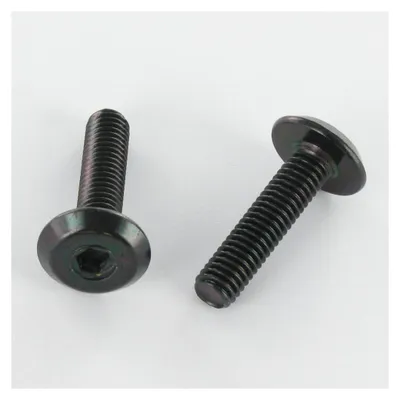 Produktbild von Flachkopfschrauben Schraubenschlüssel 4 M6x35 Stahl schwarz verzinkt