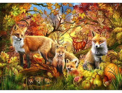 Produktbild von BLUEBIRD Puzzle Der Geist des Herbstes 300 dlc
