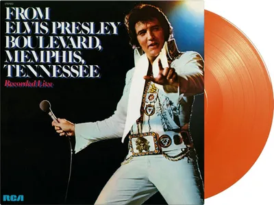 Obrázek produktu pro Elvis Presley: (180g) (limitovaná číslovaná edice) (oranžový vinyl)