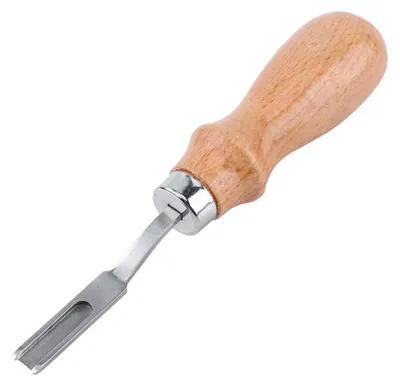 Lederkantenabschräger, Randbearbeitungswerkzeug, 1 Stück, 16,5 cm