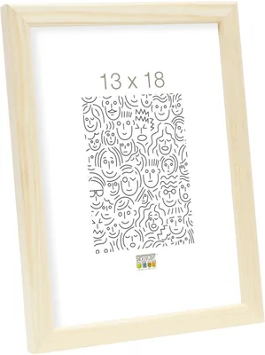 Produktbild von Holzrahmen S41J Deknudt 15x20 cm natur