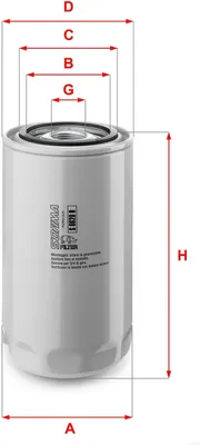 Produktbild von Ölfilter SOFIMA S 0620 R Anschraubfilter für IVECO EuroCargo I-III für GINAF C-Series für DAF CF 65