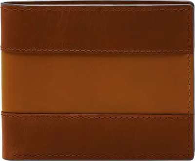 Image de FOSSIL étui pour carte de crédit Everett Bifold Flip ID Medium Brown brun