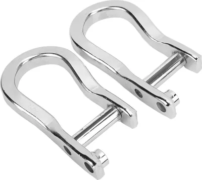 Immagine prodotto di 2 pezzi auto paraurti anteriore gancio di traino grillo 84192871 Sostituzione per GMC Sierra 1500 2007-2018Argento