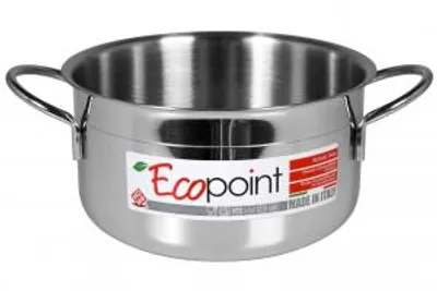 Immagine prodotto di HOMe Casseruola Inox Ecopoint 2 Manici Cm30