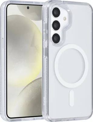 Produktbild von TUNIQ Galaxy S24 Back cover case - Magsafe silicone - White