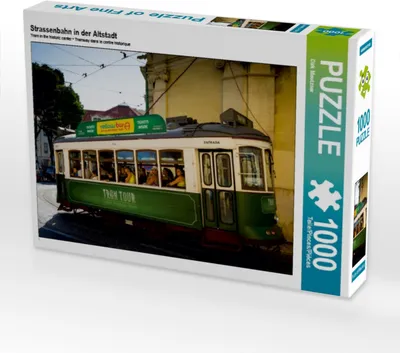 Produktbild von Calvendo Strassenbahn in der Altstadt 1000 Teile Puzzle quer 640x480mm, Meutzner Dirk; 7284632