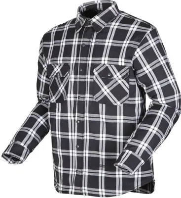 Immagine prodotto di Camicia da moto Modeka Colden nero/bianco uomo 3XL