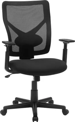 Produktbild von SONGMICS Bürostühle Netzrücken höhenverstellbar Schwarz
