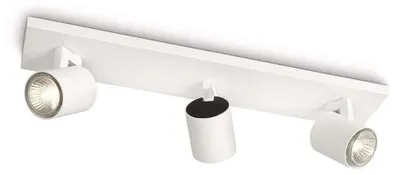Produktbild von Philips myLiving Runner Decken-/Wandspot, 3x, Strahler Oberflächenbeleuchtung, GU10, 3 Glühbirne(n), LED, 220-240 V, Weiß