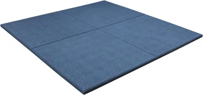 Produktbild von 1m² graue Fallschutzmatten 50x50x2,5cm für Garten und Pool