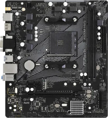 Obrázek produktu pro ASRock A520M-HVS - Základní deska - micro ATX - Socket AM4 - AMD A520 Chipsatz - USB 3.2 Gen 1 - Gigabit LAN - Integrovaná grafika (CPU erforderlich)