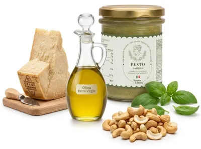 Zdjęcie produktu dla Pesto basilico 180g - Nonna Libera