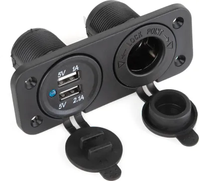 Zdjęcie produktu dla Py-Chr0002 Ladowarka Samochodowa 2X Usb 3,1A + Gn