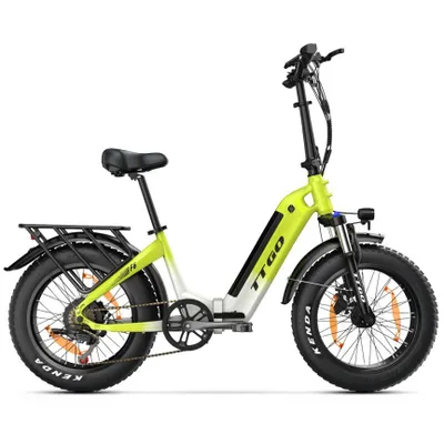 Produktbild von 2025 20 Zoll Fat Tire E Bike, Klapprad Elektrofahrrad Drehmomentsensor 25Ah Batterie Aluminium  Reichweite 140km Shimano 7s E-Bike Klappräder Damen