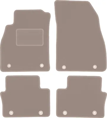Immagine prodotto di Tappetini auto in velluto per Opel Insignia A FL berlina, liftback, station wagon (2013-2017) - set di tappetini LUX beige (4 pezzi)