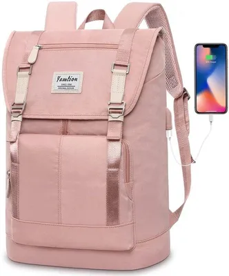 Obrázek produktu pro Školní taška pro dívky, na 17palcový notebook, stylová, s ochranou proti krádeži