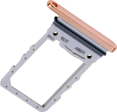Produktbild von Simkartenhalter passend für Samsung Galaxy Z Flip4 (SM-F721B), Nano-SIM-Karten Slot, Serviceware, Roségold