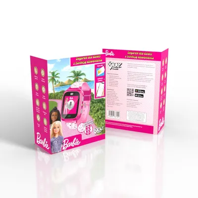 Immagine prodotto di Smartwatch per bambini con connessioni vocali Kidiz Barbie